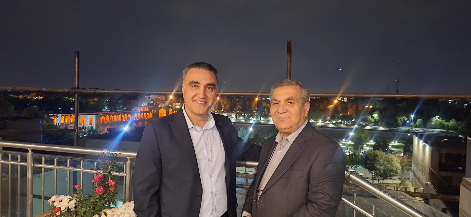 علیرضا بینا در اصفهان